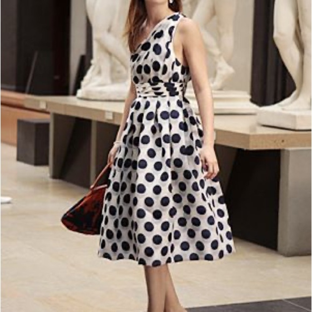ISO BLAIR WALDORF BENSONI POLKA DOT DRESS SIZE 0 or 2!